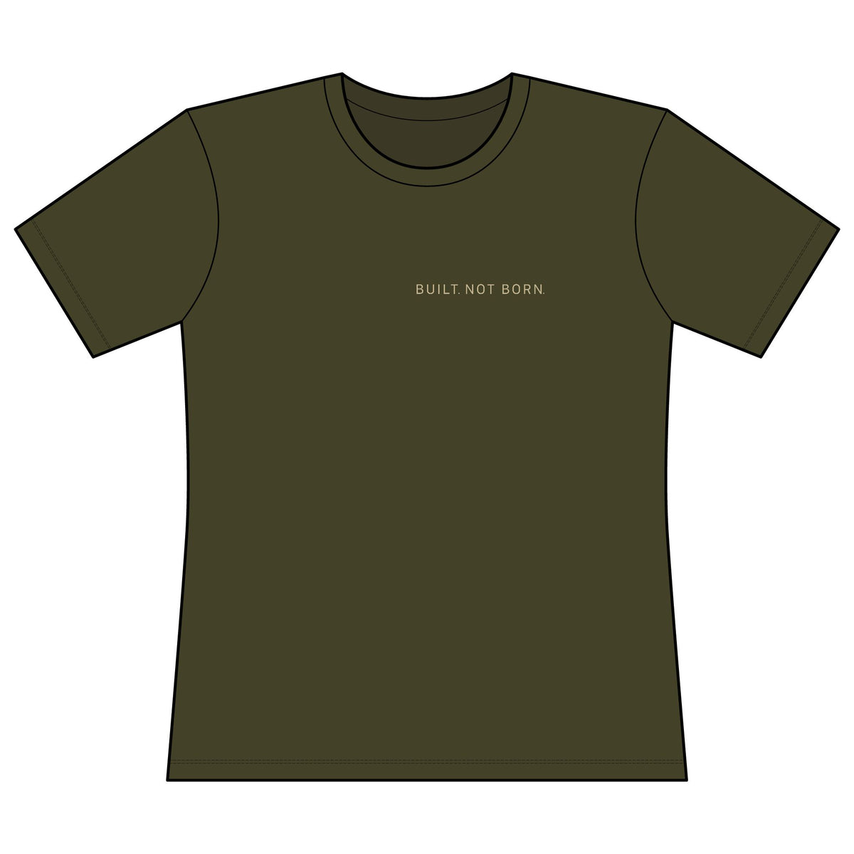 Reckoning — Built Not Born Women's CVC T-Shirt