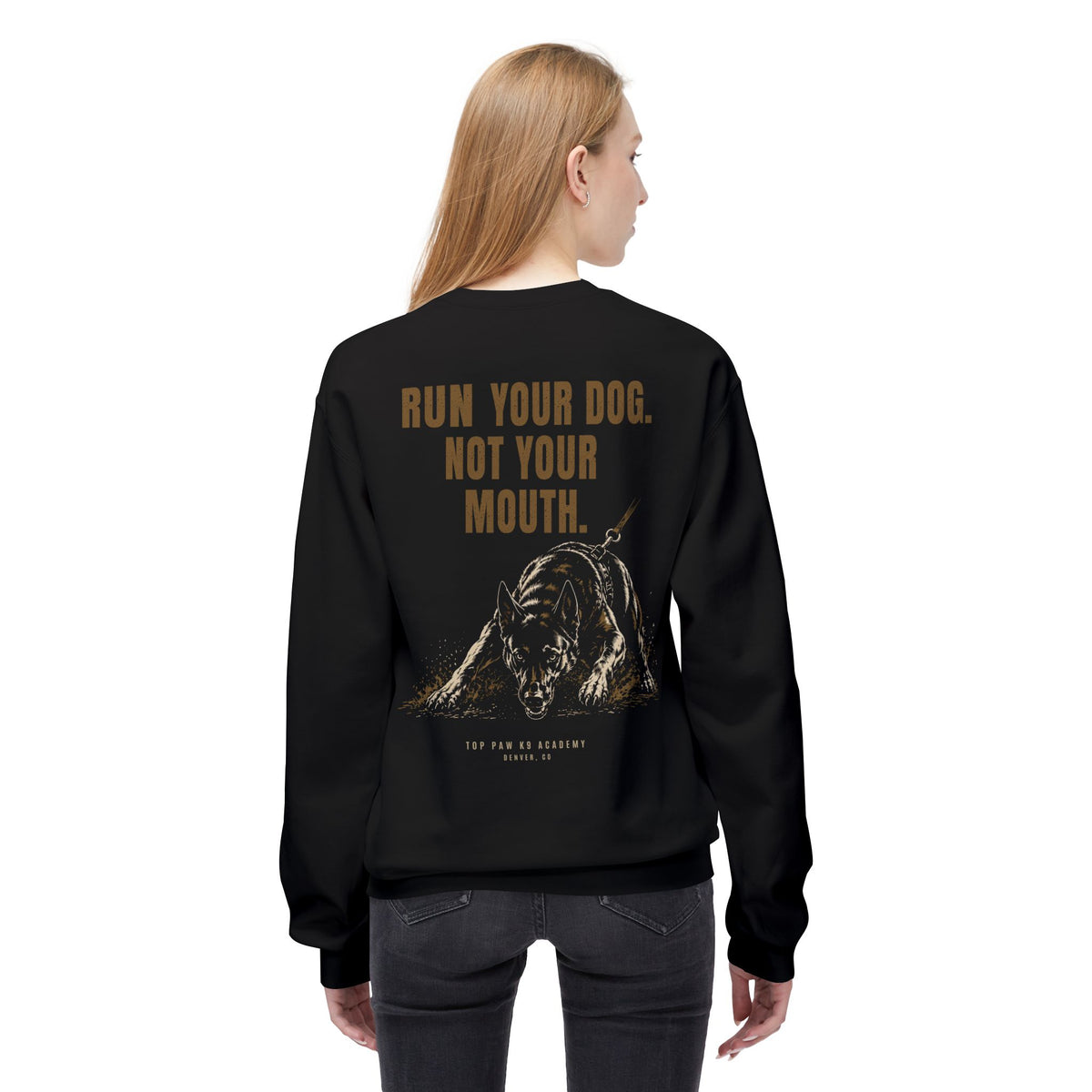 Reckoning — Run Your Dog Crewneck Sweatshirt