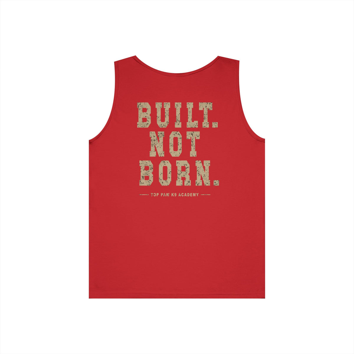 Reckoning — Built Not Born Tank Top