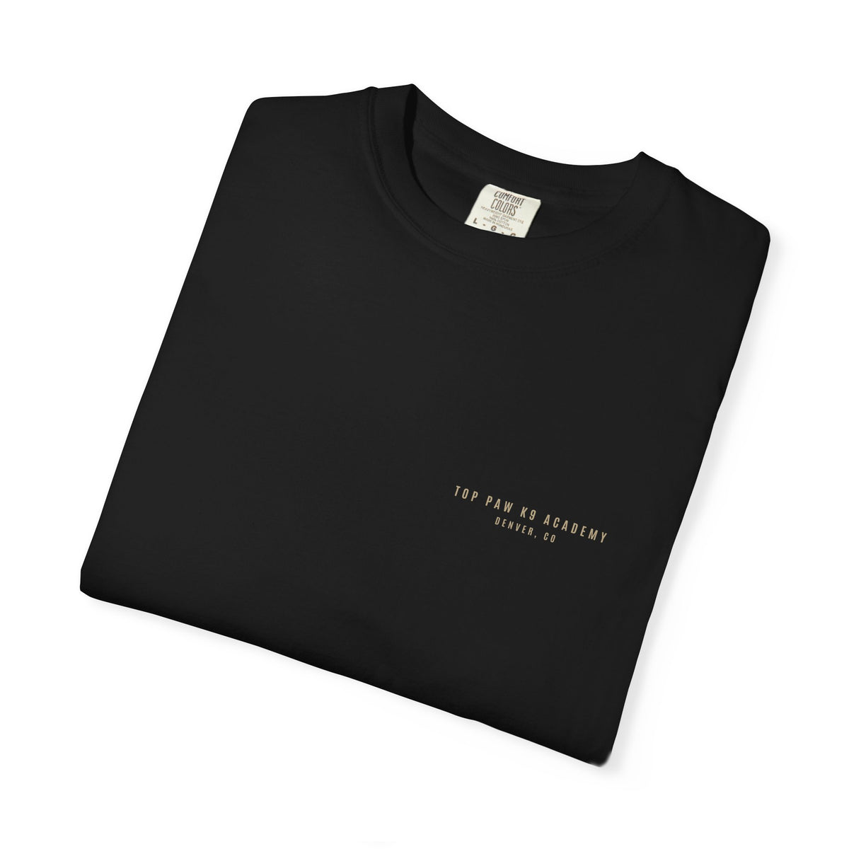 Built on Trust Graphic T-Shirt — Silhouette Woman & Dog Design