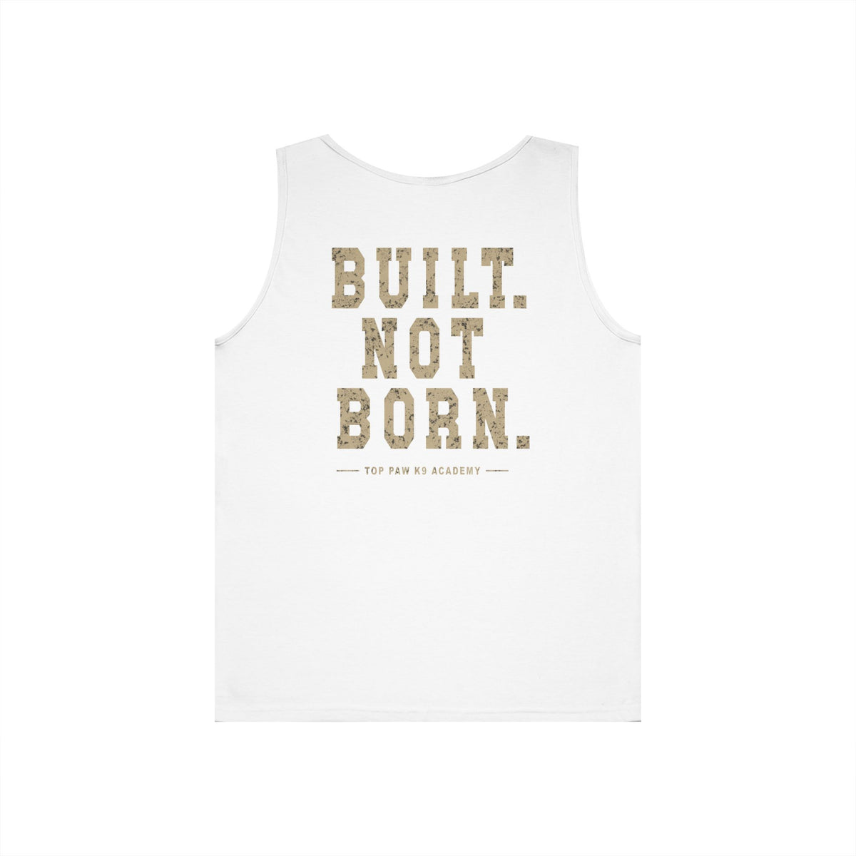 Reckoning — Built Not Born Tank Top