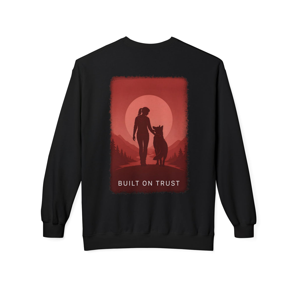 Covenant — Trust (Crimson) Crewneck Sweatshirt