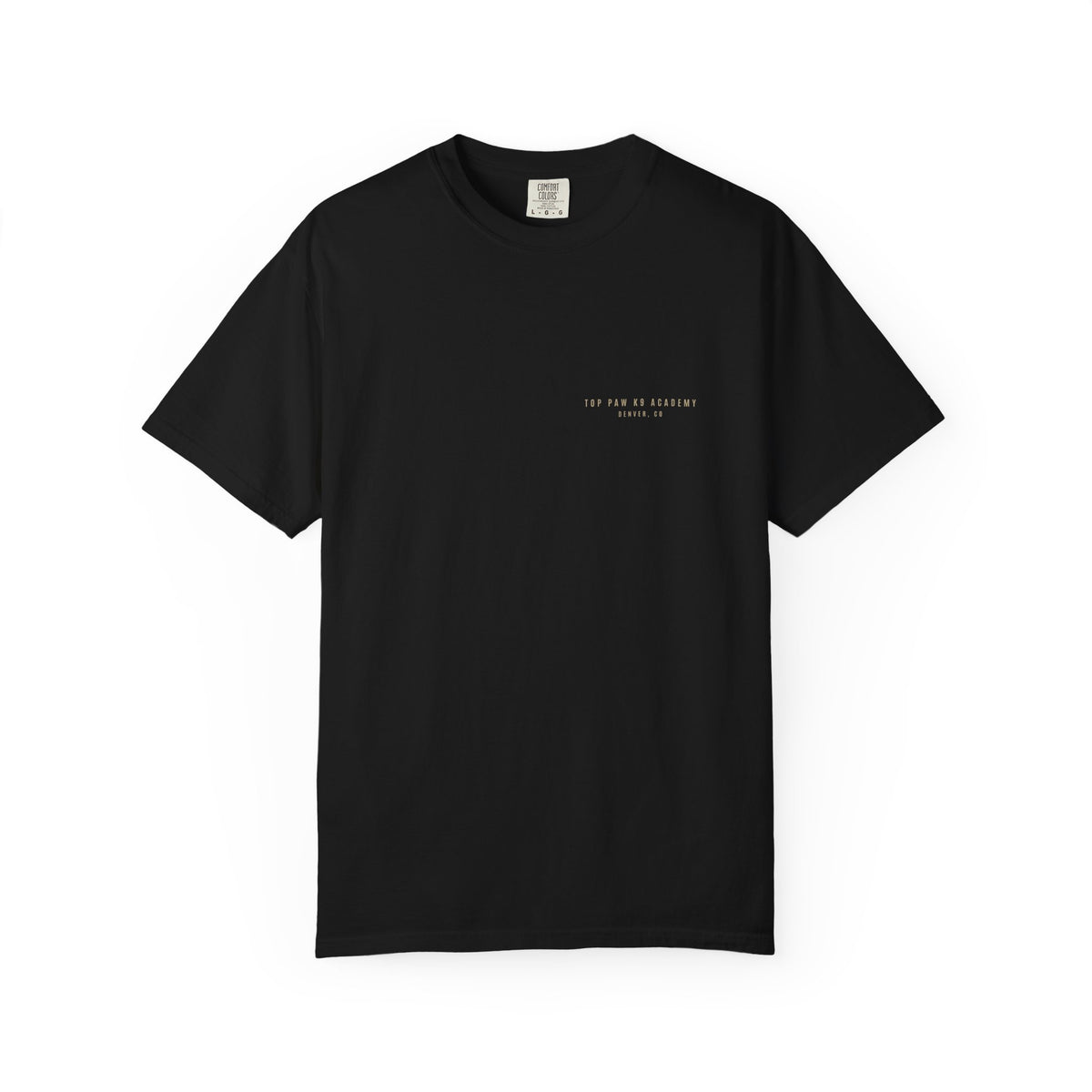 Built on Trust Graphic T-Shirt — Silhouette Woman & Dog Design