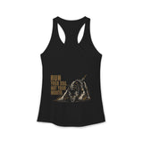 Reckoning — Run Your Dog Women's Racerback Tank