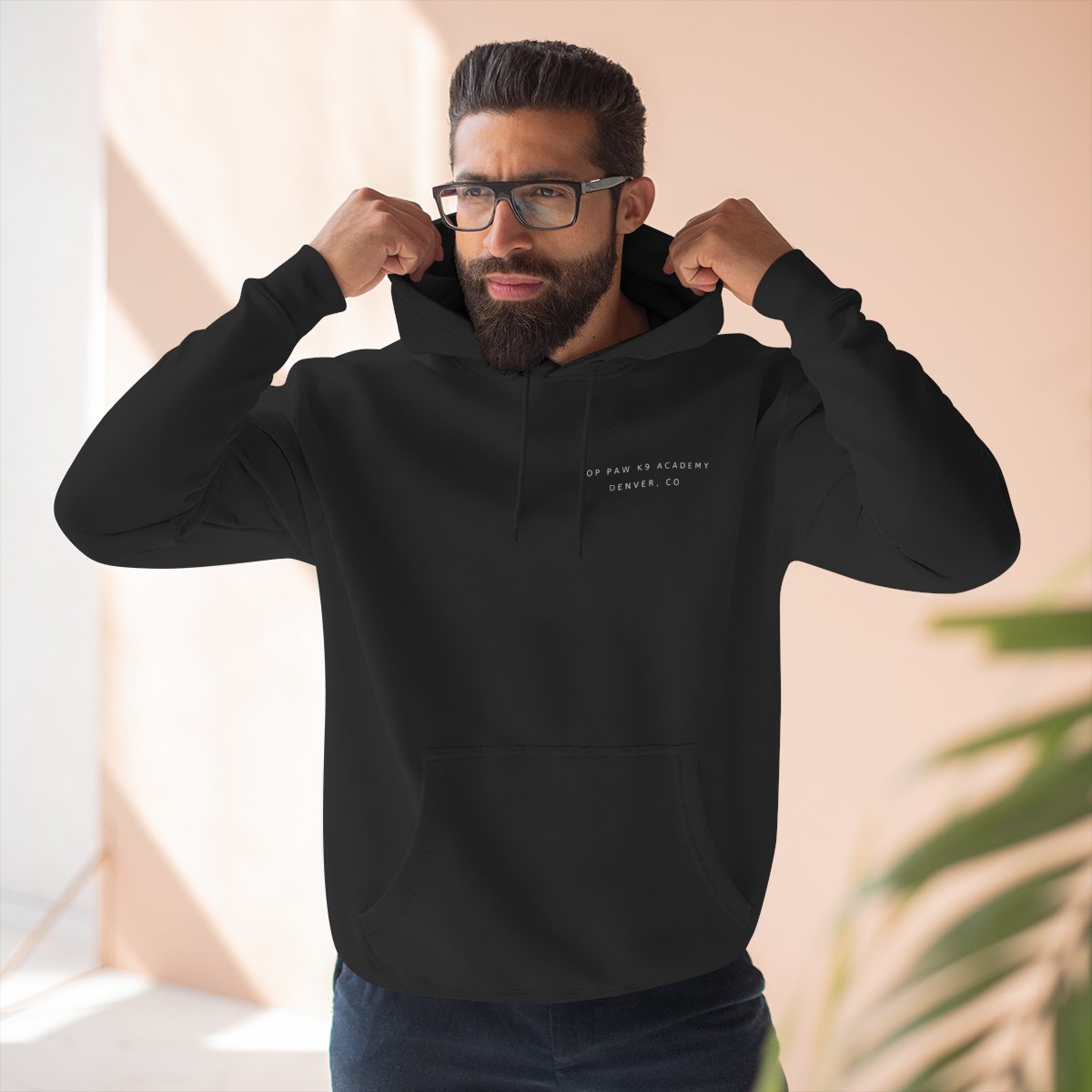 Top Paw K9 Academy Hoodie - "Training Dogs & Building Bonds" Fleece Pullover