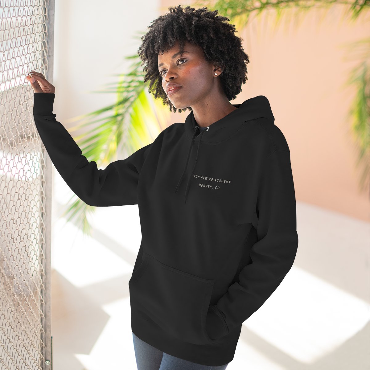 Top Paw K9 Academy Hoodie - "Training Dogs & Building Bonds" Fleece Pullover