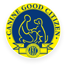 AKC Canine Good Citizen evaluator badge