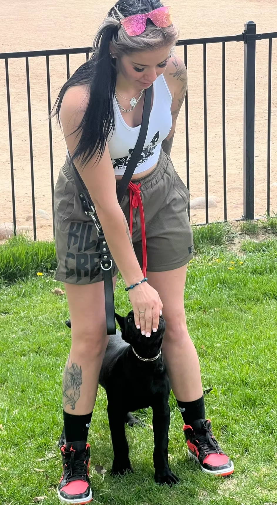 Dog training session at Top Paw K9 Academy